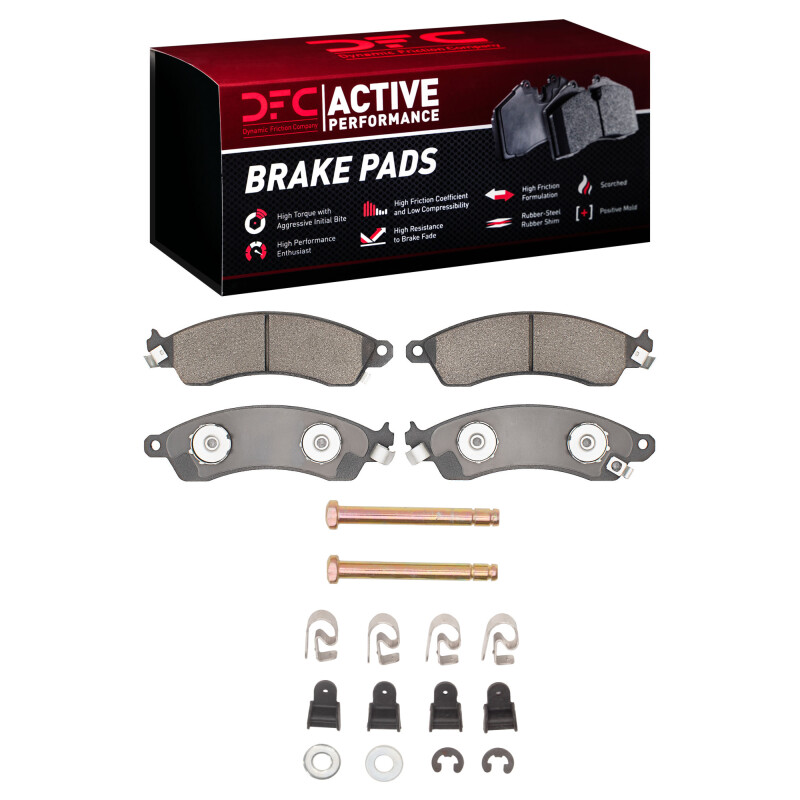 Chevrolet Camaro Brake Pads - Front - DFC - Active Performance - `85-`04