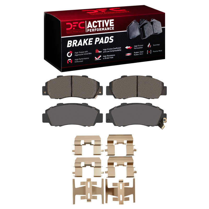 Acura LEGEND Brake Pads - Front - DFC - Active Performance - `91-`02