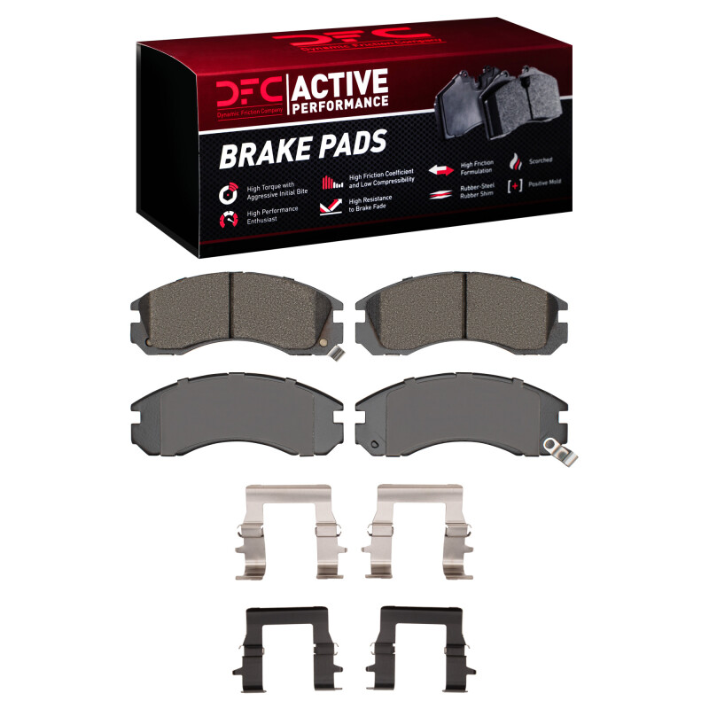 Mitsubishi Montero Brake Pads - Front - DFC - Active Performance - `94-`00