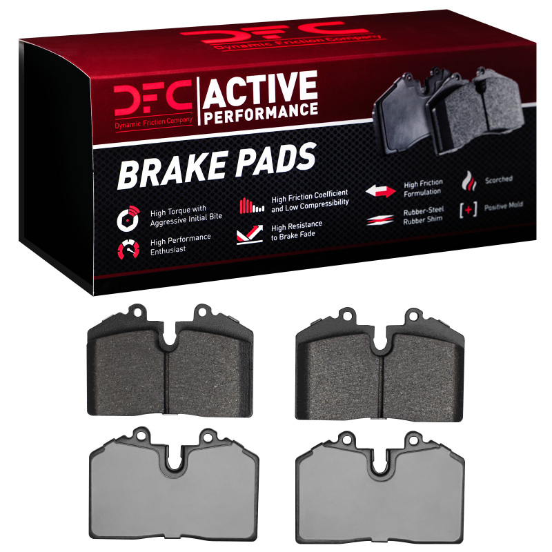 Ferrari 575 M Maranello Brake Pads - Front + Rear - DFC - Active Performance Pads - Low Metallic - `78-`04