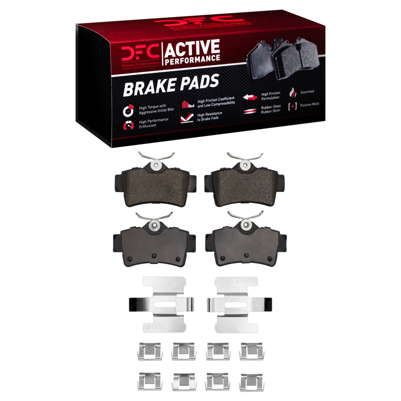 Ford Mustang Brake Pads - Rear - DFC - Active Performance - `94-`04