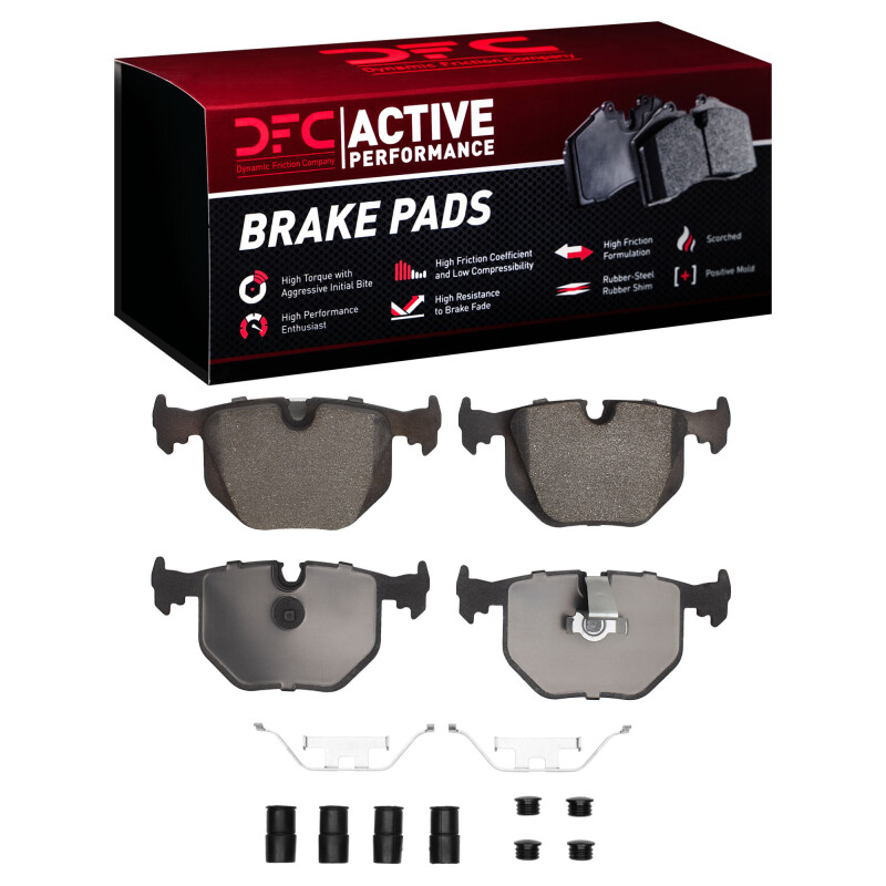 BMW M3 Brake Pads - Rear - DFC - Active Performance - `91-`10