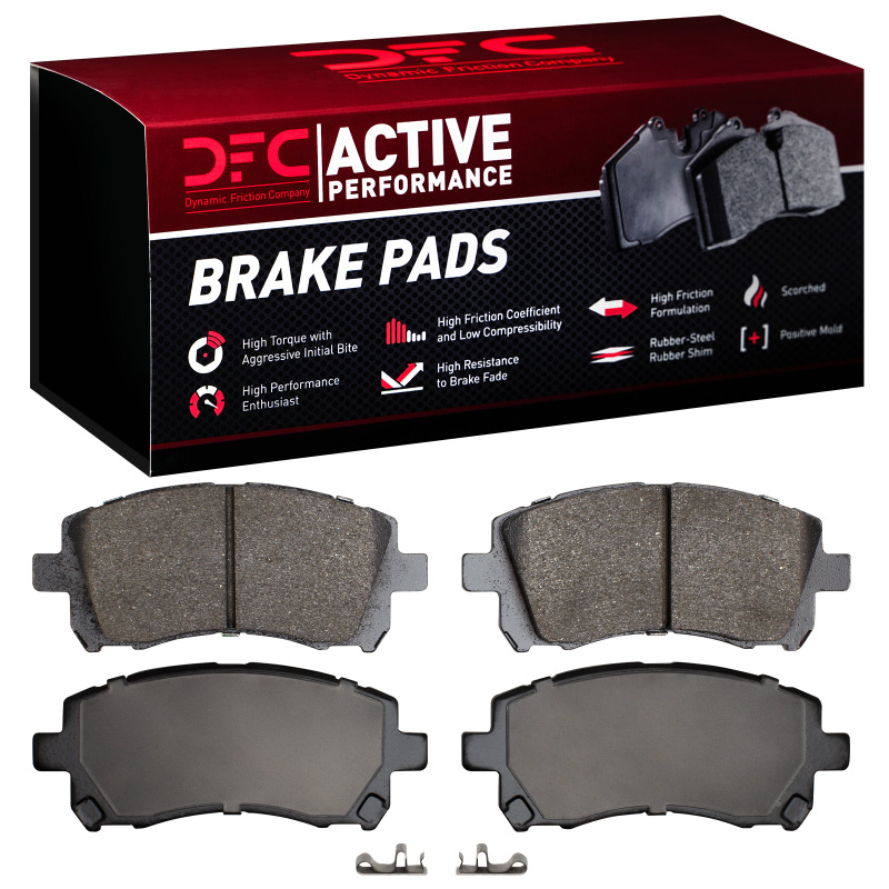 Subaru Outback Brake Pads - Front - DFC - Active Performance Pads - Low Metallic - `97-`03