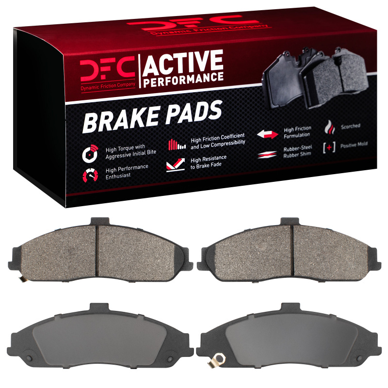 Cadillac XLR Brake Pads - Front - DFC - Active Performance Pads - Low Metallic - `97-`13