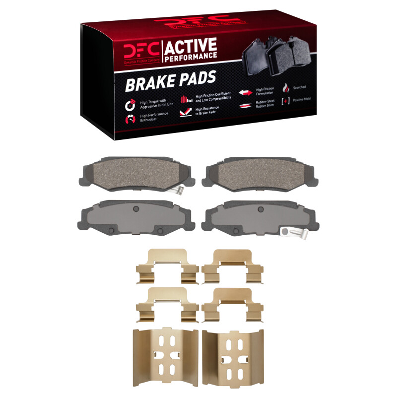 Cadillac XLR Brake Pads - Rear - DFC - Active Performance - `97-`13