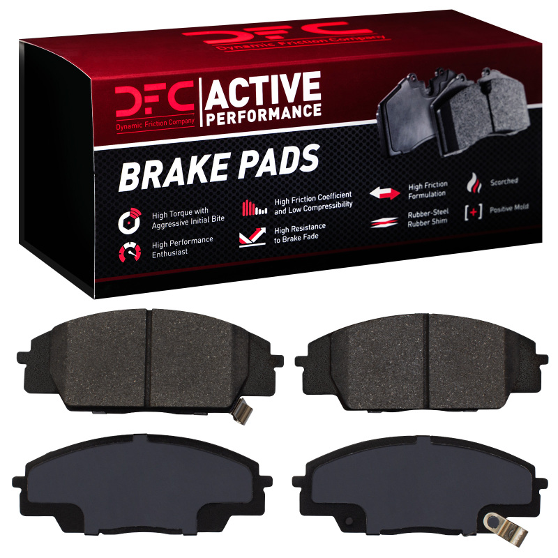 Acura CSX Brake Pads - Front - DFC - Active Performance Pads - Low Metallic - `00-`11