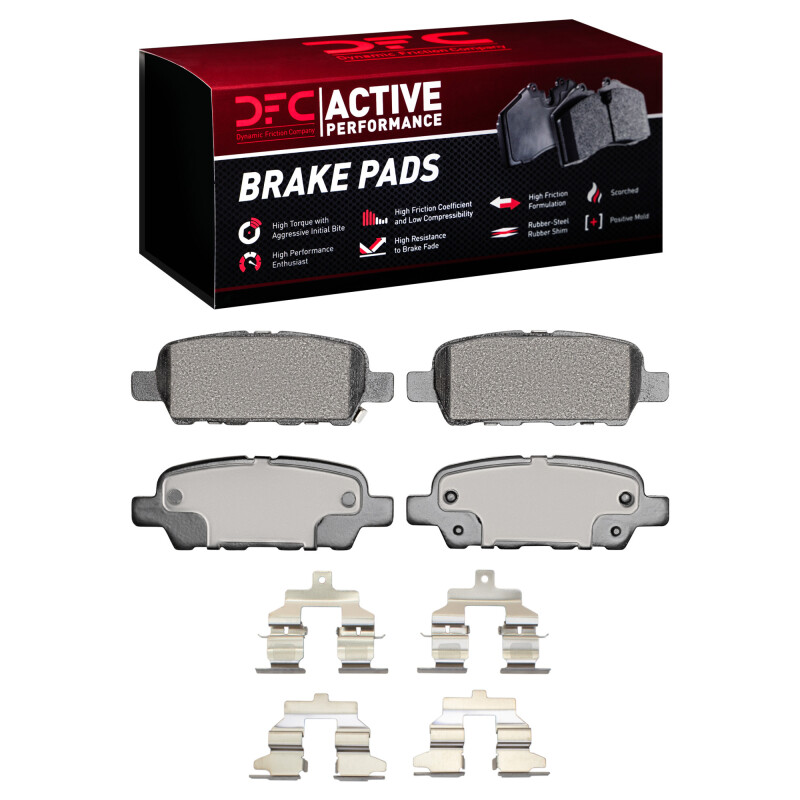 Nissan Juke Brake Pads - Rear - DFC - Active Performance Pads - `02-`25