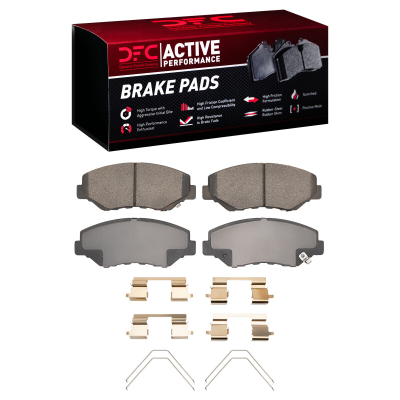 Acura ILX Brake Pads - Front - DFC - Active Performance Pads - `02-`21 Acura ILX Brake Pads - Front - DFC - Active Performance Pads - `02-`21