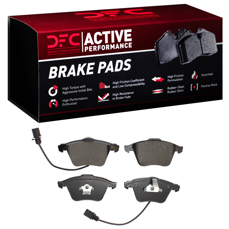 Audi A4 Brake Pads - Front - DFC - Active Performance Pads - Low Metallic - `00-`11
