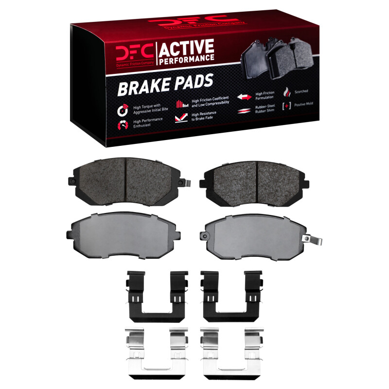 Saab 9-2X Brake Pads - Front - DFC - Active Performance - `02-`12