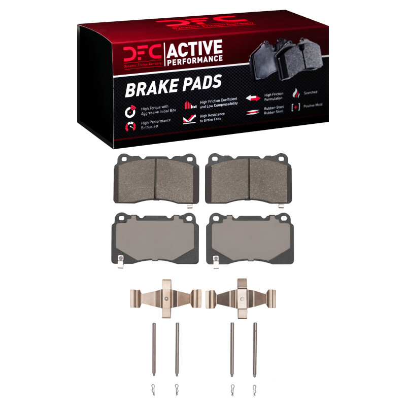 Subaru Impreza Brake Pads - Front - DFC - Active Performance Pads - `03-`20