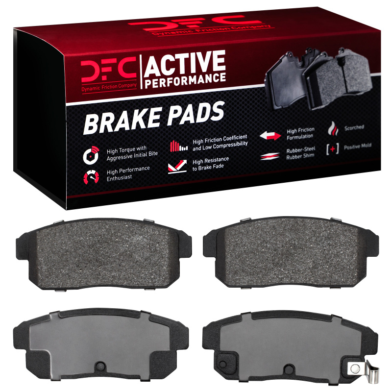 Mazda RX-8 Brake Pads - Rear - DFC - Active Performance Pads, Low Metallic - `04-`11