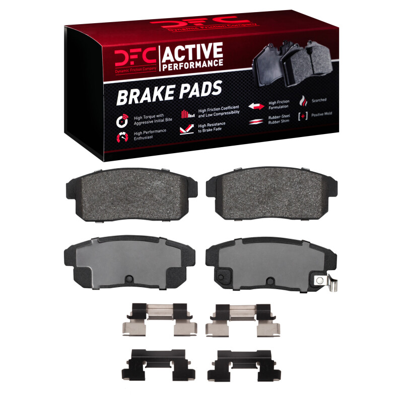 Mazda RX-8 Brake Pads - Rear - DFC - Active Performance Pads - `04-`11