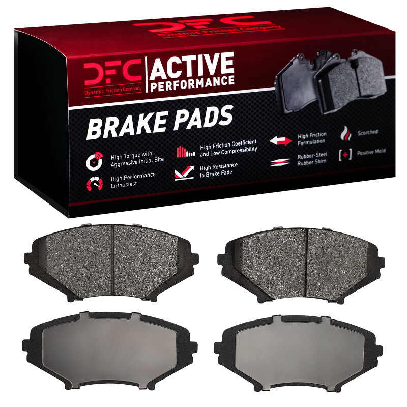 Mazda RX-8 Brake Pads - Front - DFC - Active Performance Low Metallic - `04-`11