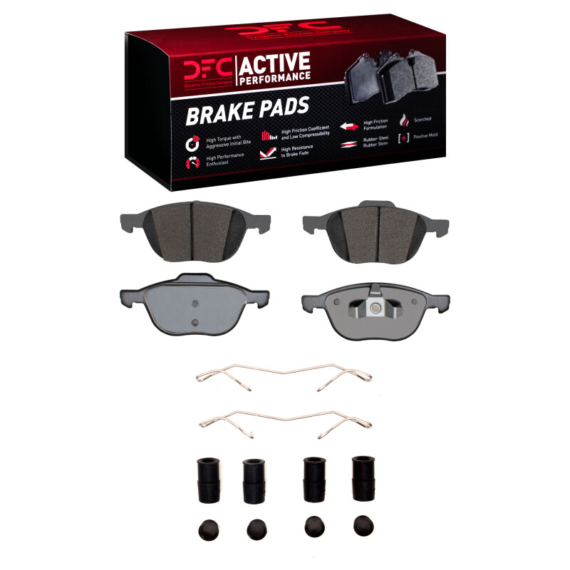 Ford EcoSport Brake Pads - Front - DFC - Active Performance - `04-`22