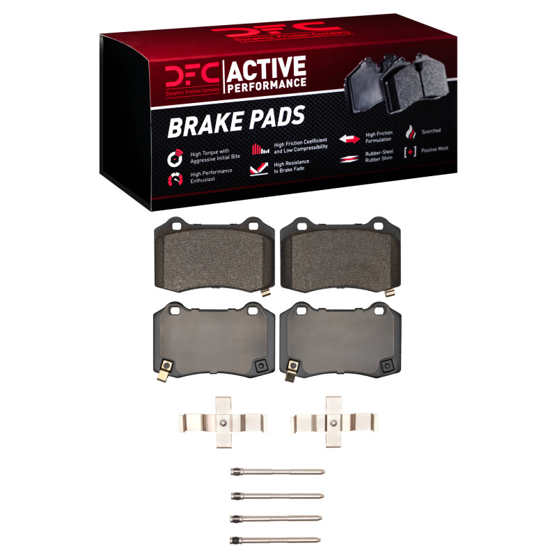 Hyundai Genesis Coupe Brake Pads - Rear - DFC - Active Performance - `10-`16