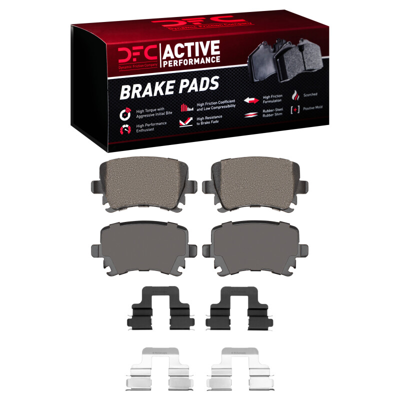 Audi A6 Brake Pads - Rear - DFC - Active Performance - `00-`18