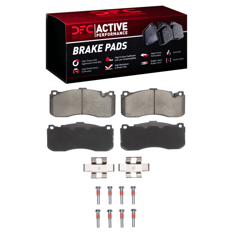 BMW 135IS Brake Pads - Front - DFC - Active Performance - `06-`13 BMW 135IS Brake Pads - Front - DFC - Active Performance - `06-`13