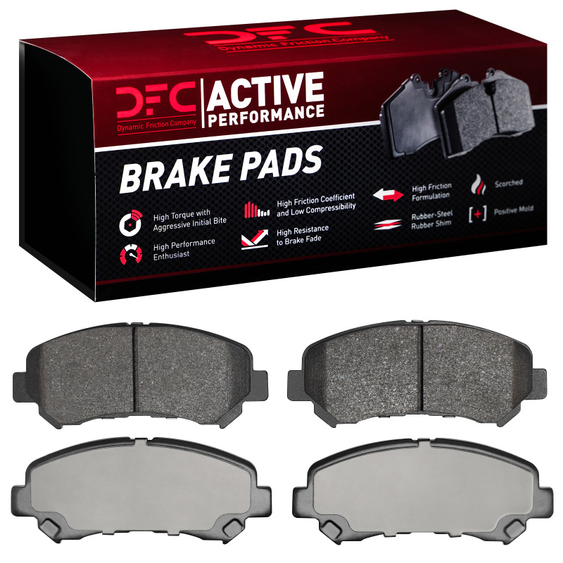 Nissan X-Trail Brake Pads - Front - DFC - Active Performance Low Metallic - `07-`23