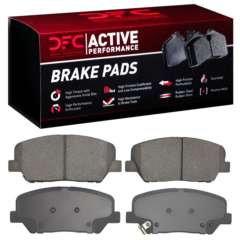 Hyundai Genesis Coupe Brake Pads - Front - DFC - Active Performance Pads - Low Metallic - `10-`16