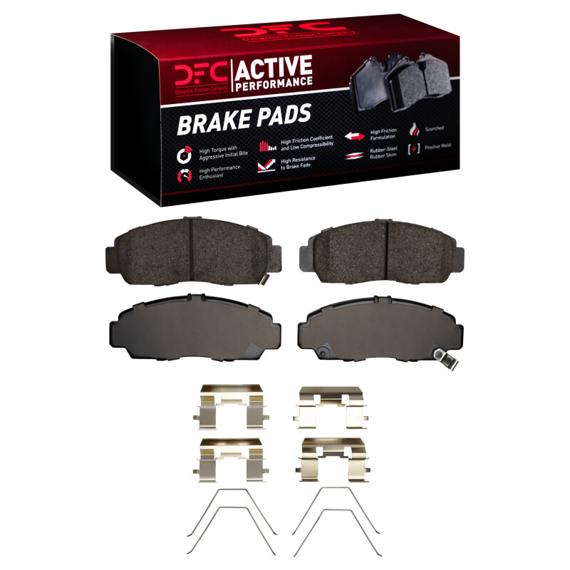 Acura CL Brake Pads - Front - DFC - Active Performance - `99-`14