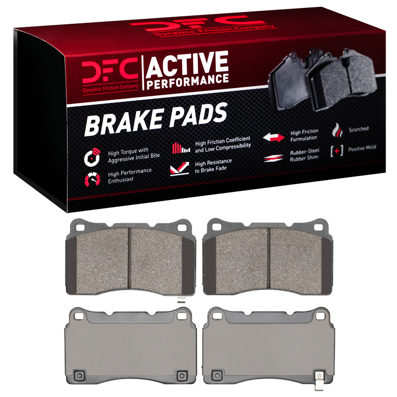 Hyundai Genesis Coupe Brake Pads - Front - DFC - Active Performance - Low Metallic - `10-`16