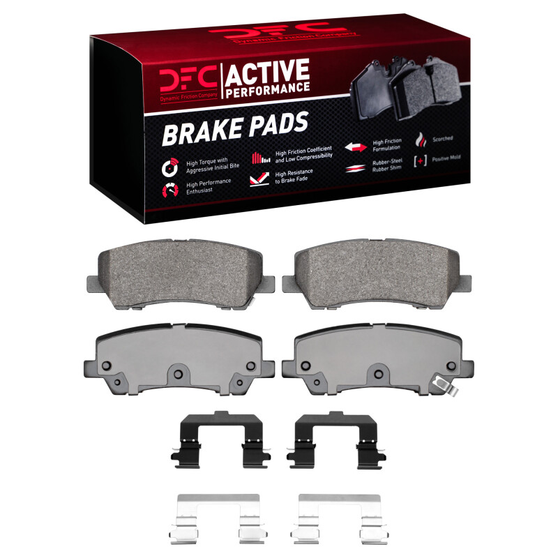 Ford Mustang Brake Pads - Rear - DFC - Active Performance - `15-`23