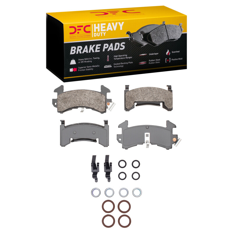 Buick Riviera Brake Pads - Front - DFC - Semi-Metallic, Heavy Duty - `78-`03