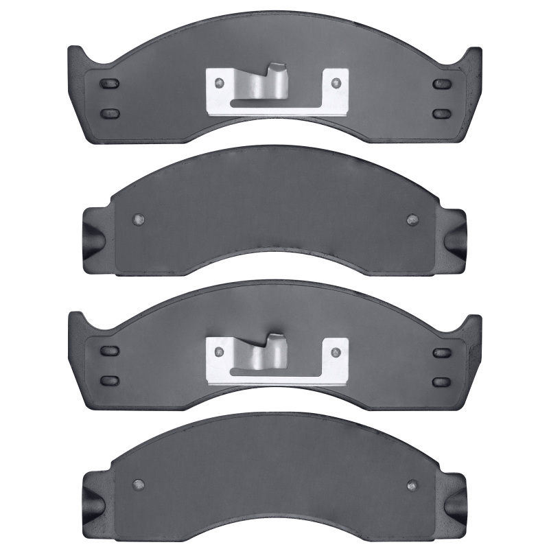 Ford F-59 Commercial Stripped Chassis Brake Pads - Front + Rear - DFC - Semi-Metallic Heavy Duty - `88-`07
