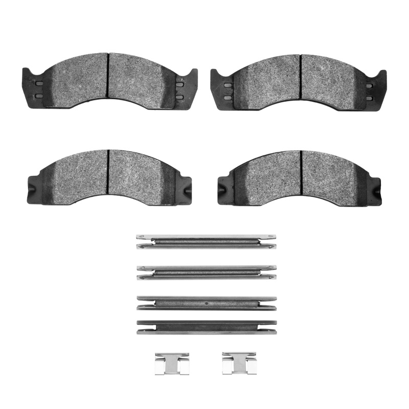 Ford E-Super Duty Brake Pads - Rear/Front - DFC - Heavy Duty Semi-Metallic - `88-`07