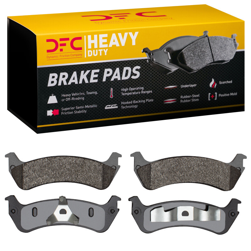 Ford Ranger Brake Pads - Rear - DFC - Semi Metallic - `95-`02