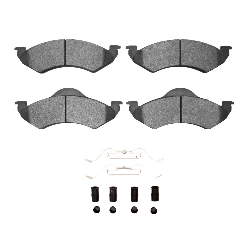 Dodge Dakota Brake Pads - Front - DFC - Heavy Duty Semi-Metallic - `00-`02