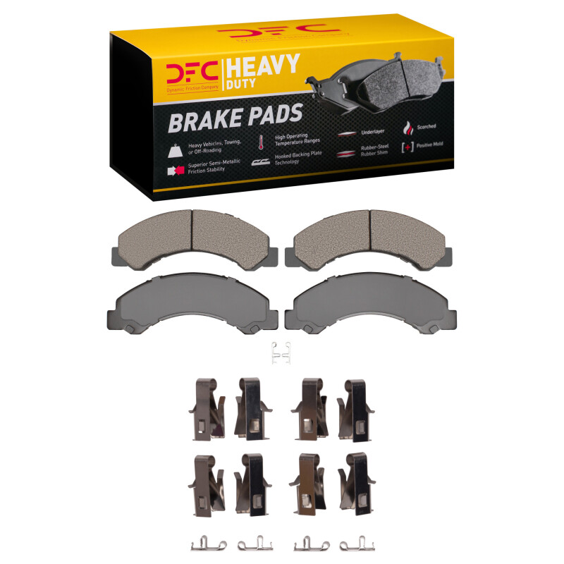 Chevrolet W3500 Brake Pads - Rear/Front - DFC - Heavy Duty - `98-`24