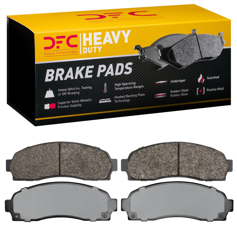 Chevrolet Equinox Brake Pads - Front - DFC - Heavy Duty Semi Metallic - `01-`12