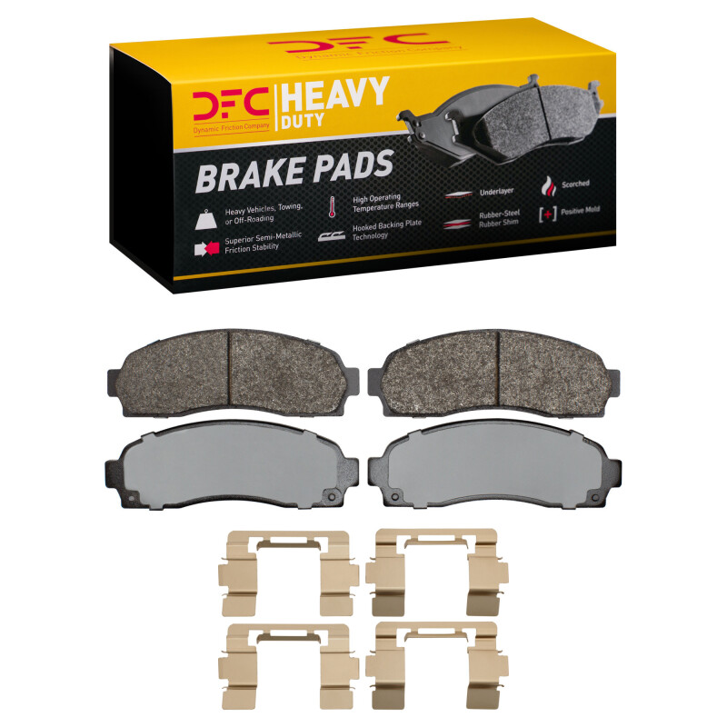 Chevrolet Equinox Brake Pads - Front - DFC - Heavy Duty Pads + Hardware Kit - `02-`12