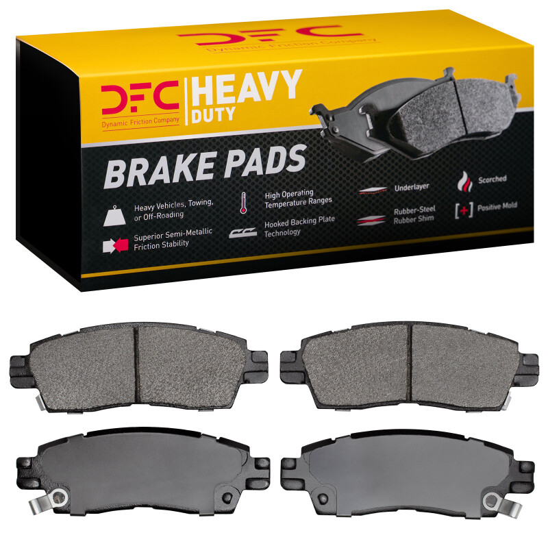 Buick Enclave Brake Pads - Rear - DFC - Semi Metallic Heavy Duty - `02-`19