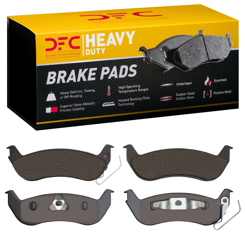 Ford Ranger Brake Pads - Rear - DFC - Semi Metallic Heavy Duty - `03-`11
