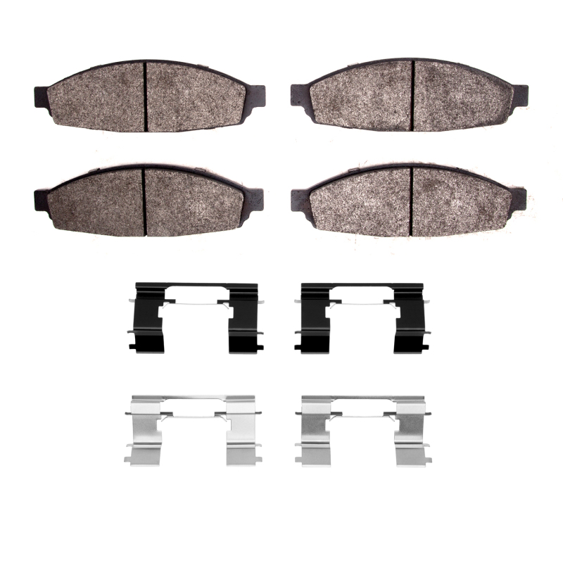 Lincoln Aviator Brake Pads - Front - DFC - Semi-Metallic Heavy Duty - `03-`05