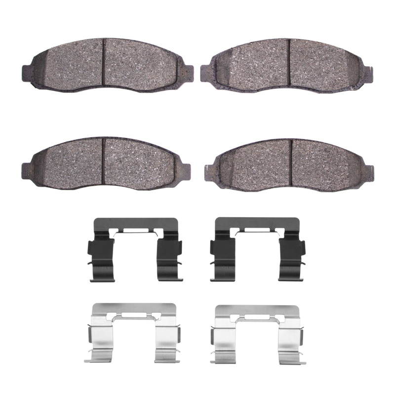Dodge Dakota Brake Pads - Front - DFC - Heavy Duty Semi-Metallic - `03-`04
