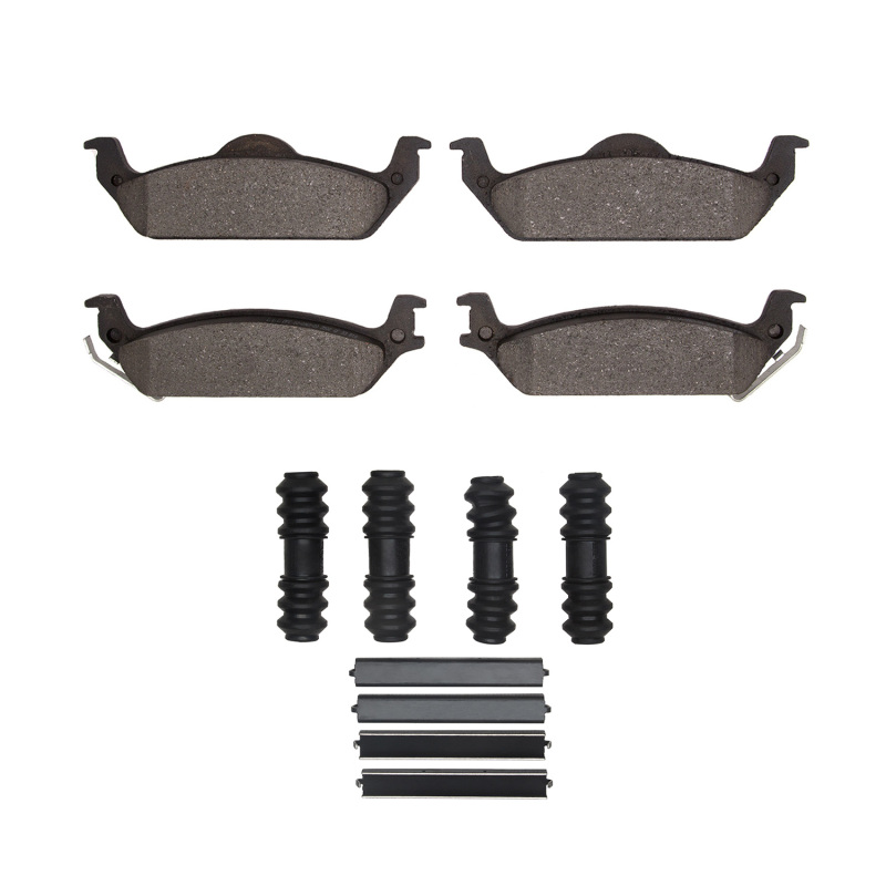 Dodge Dakota Brake Pads - Rear - DFC - Semi-Metallic Heavy Duty - `03-`04