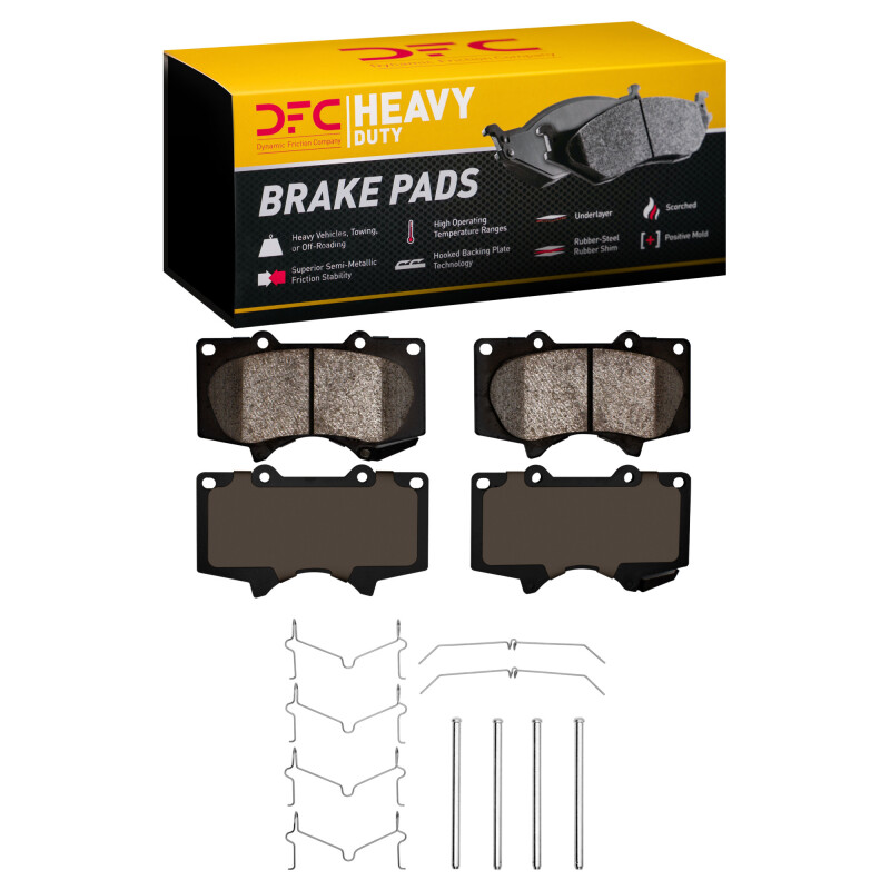 Lexus GX460 Brake Pads - Front - DFC - Semi Metallic - `10-`24
