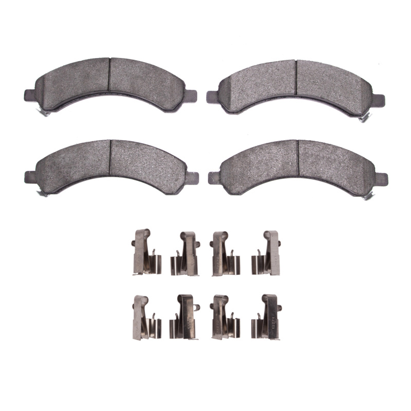 Chevrolet Express 3500 Brake Pads - Rear - DFC - Heavy Duty Semi-Metallic - `03-`08
