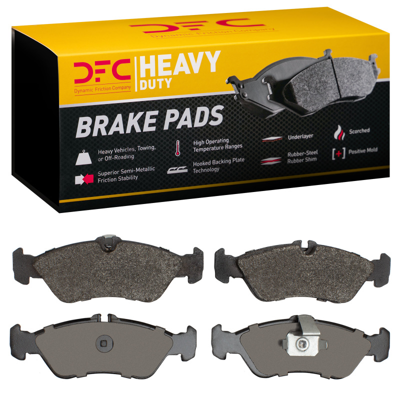Dodge Sprinter 2500 Brake Pads - Rear - DFC - Heavy Duty Semi Metallic - `02-`06