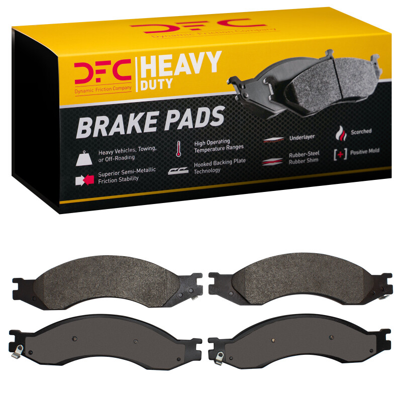 Chevrolet C4500 Kodiak Brake Pads - Front/Rear - DFC - Heavy Duty Semi Metallic - `03-`10