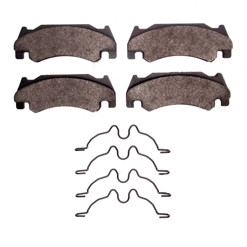 Dodge Ram 1500 Pickup Brake Pads - Front - DFC - Heavy Duty Semi-Metallic - `05-`06