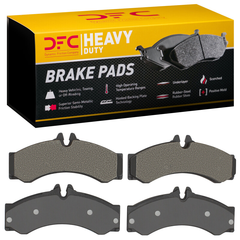 Dodge Sprinter 2500 Brake Pads - Rear/Front - DFC - Semi Metallic, Heavy Duty - `02-`06