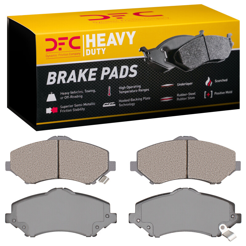 Chrysler Town & Country Brake Pads - Front - DFC - Heavy Duty Pads, Semi Metallic - `07-`18