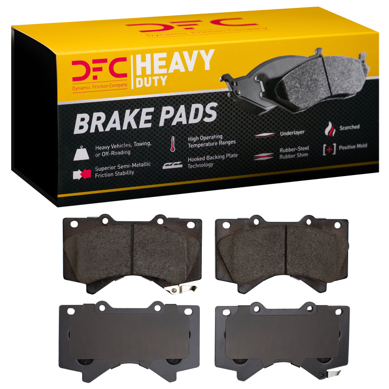 Lexus LX570 Brake Pads - Front - DFC - Heavy Duty Semi Metallic - `07-`22