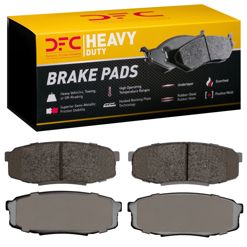 Lexus LX570 Brake Pads - Rear - DFC - Heavy Duty Pads - Semi Metallic - `07-`22