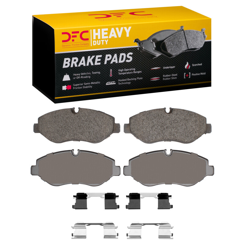 Dodge Sprinter 2500 Brake Pads - Front - DFC - Heavy Duty - `07-`23